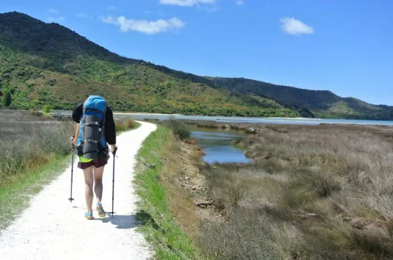 Départ du trek en Nouvelle Zélande