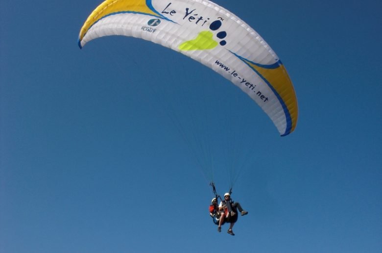 Baptême en parapente Le Yéti