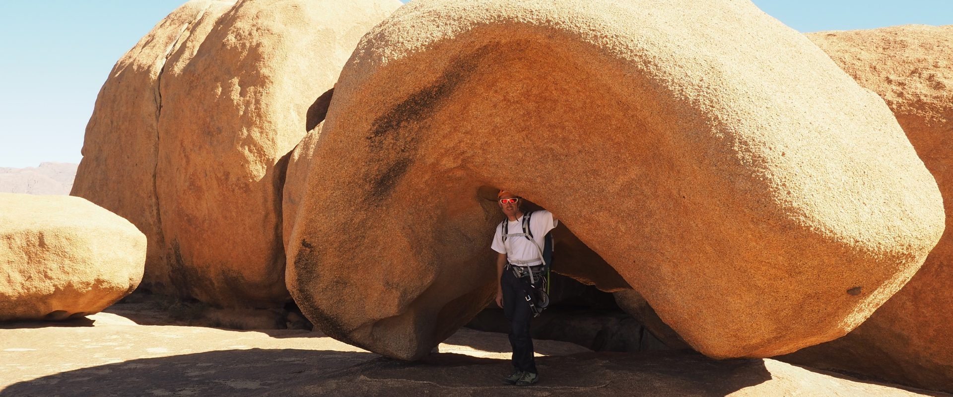 Blocs à grimper à Tafraout au Maroc