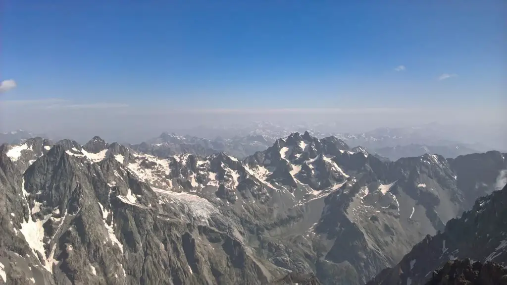 Vue depuis le sommet du Pic Sans Nom