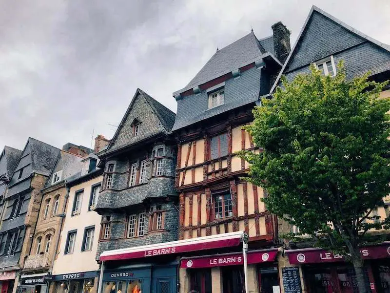 La ville de Lannion en Bretagne