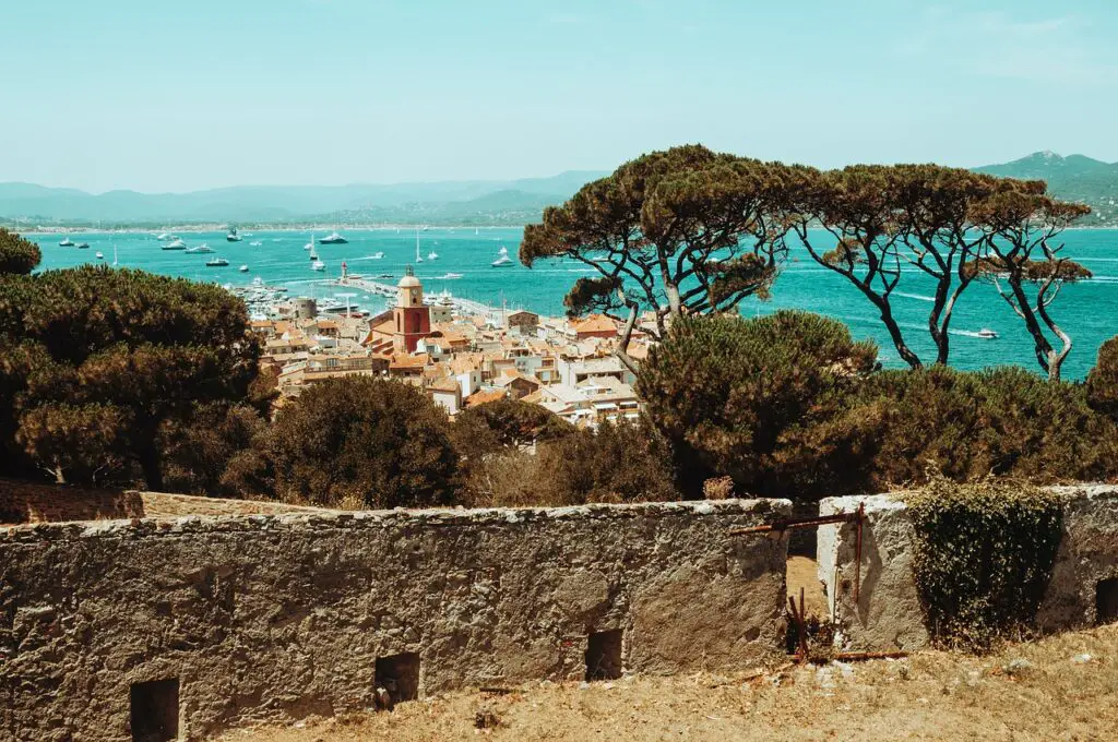 saint-tropez sur La côte d'Azur