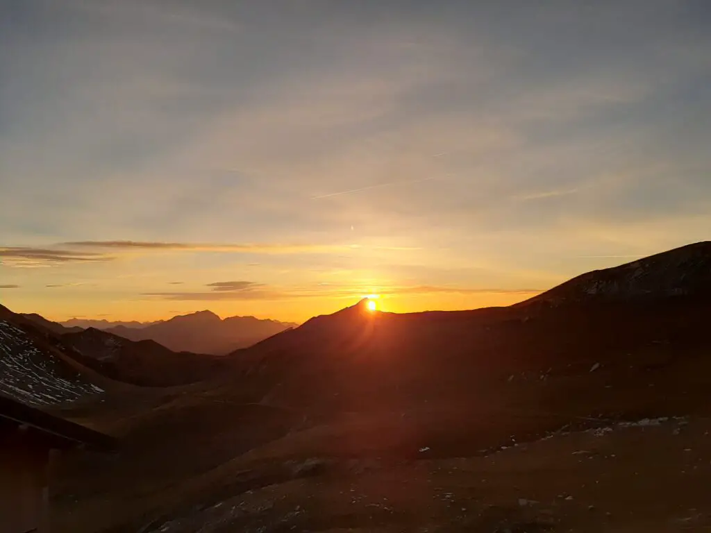 Depuis le refuge du Bonhomme-Tour du Beaufortain