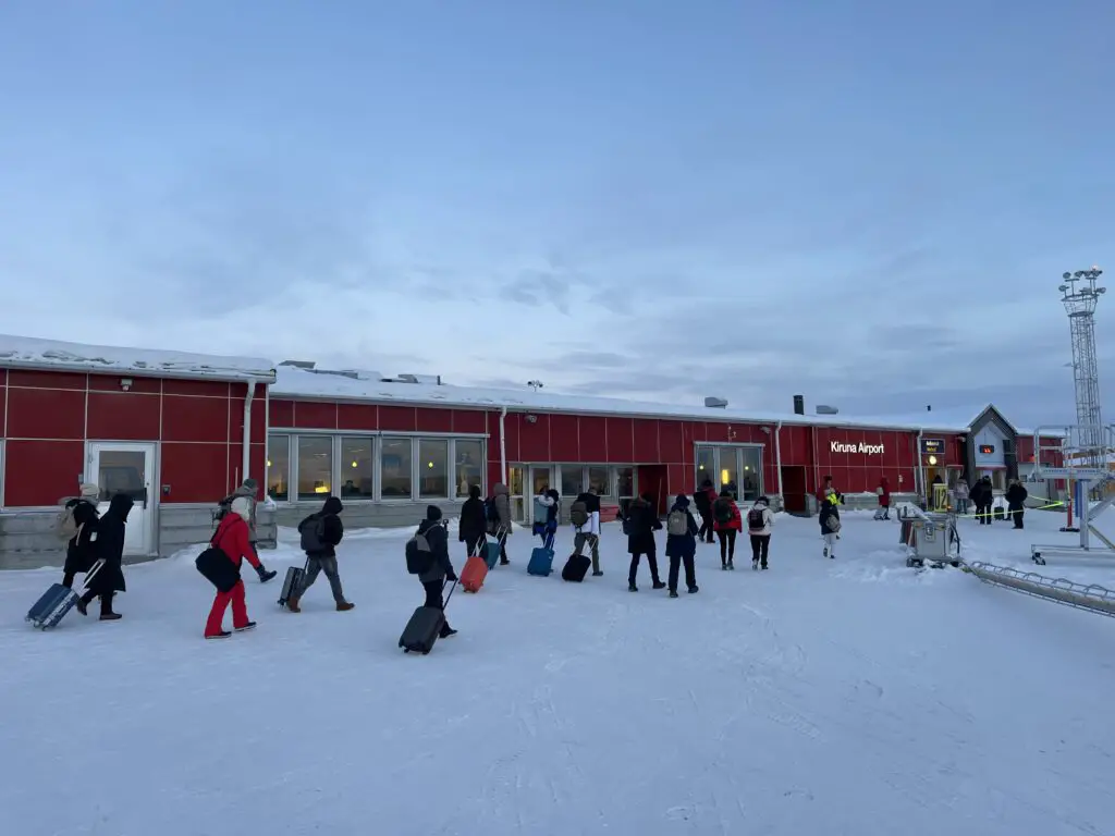 aéroport de kiruna