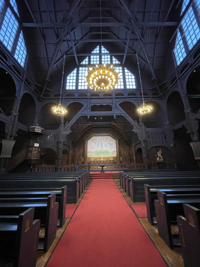 église en bois de kiruna