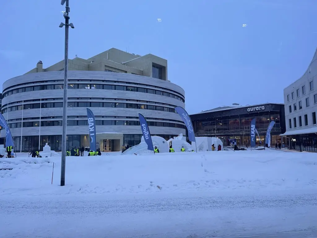 Festival de neige à kiruna