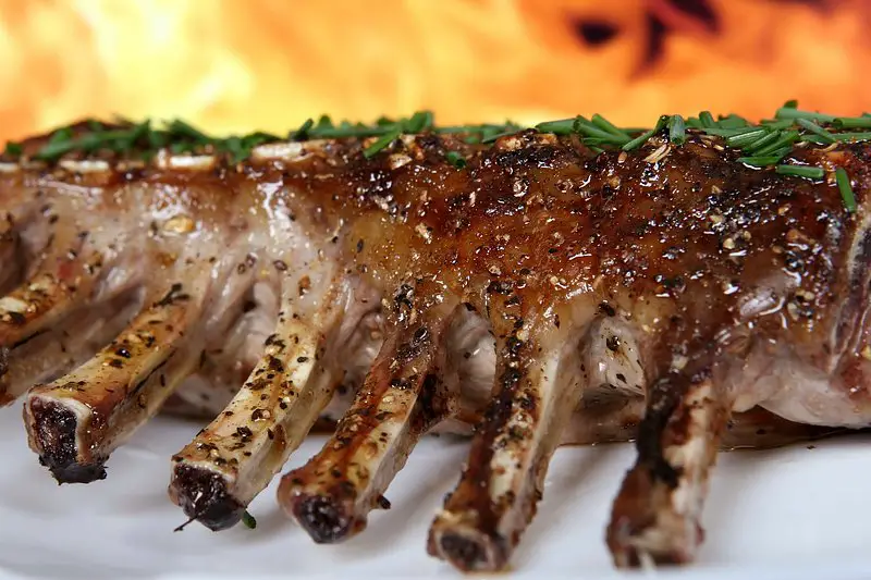 Roasted lamb spécialité culinaire nouvelle-zelande