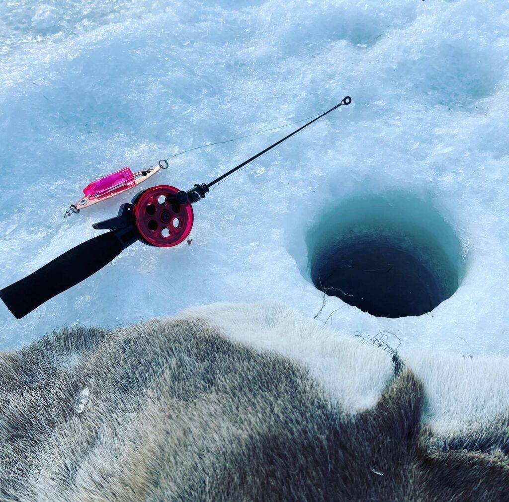 Pêche blanche à Kiruna