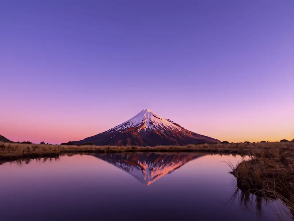 Taranaki randonnée Nouvelle Zélande