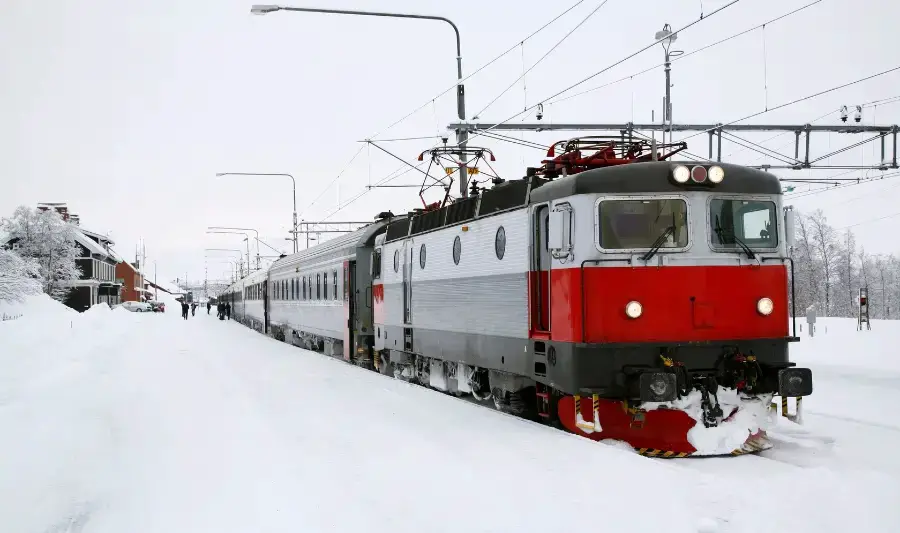 Train stockholm à Kiruna