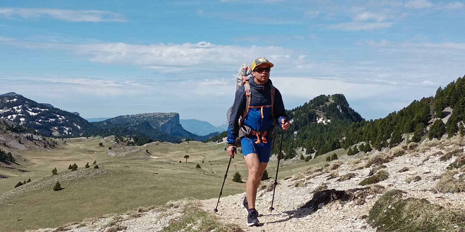 Test des chaussures de fast hiking Konos Columbia dans le Vercors