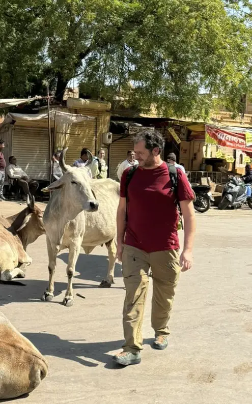 voyage en inde avec les vêtements en laine mérinos d'arles Transhumance