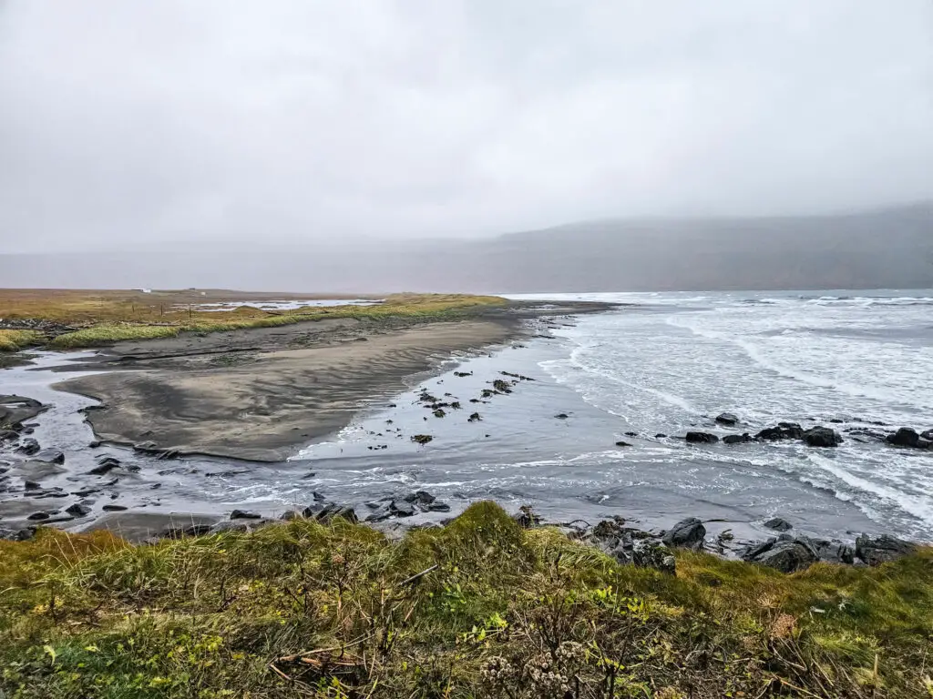 La baie de Bolungarvik à Hornstrandir