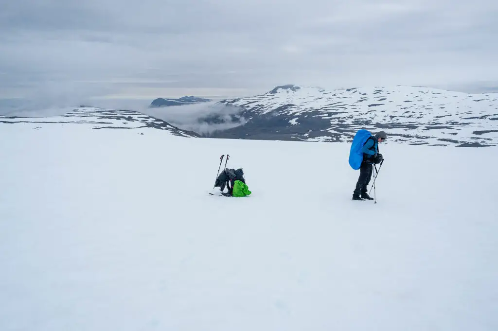 Sommet du glacier Drangajökull