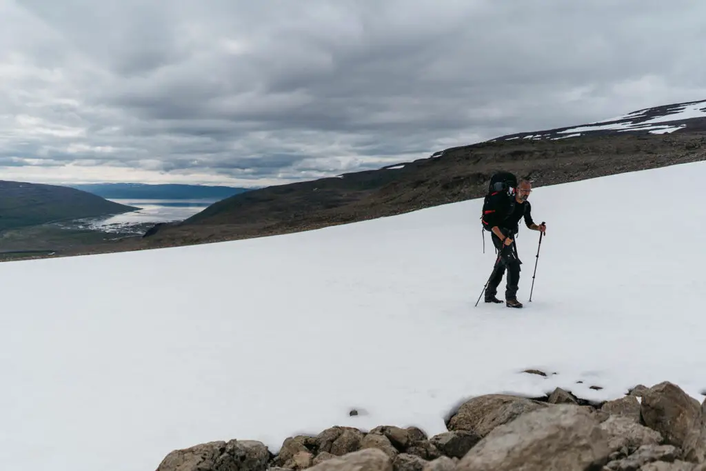 Randonnée sur le glacier Drangajökull