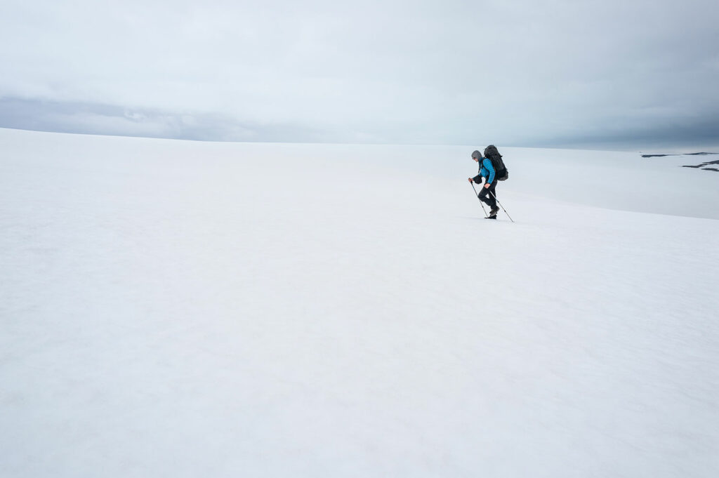 Randonnée sur le glacier Drangajökull