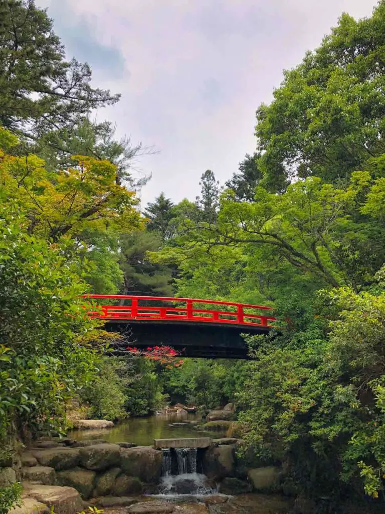 Pont sur l'île de Miyajima