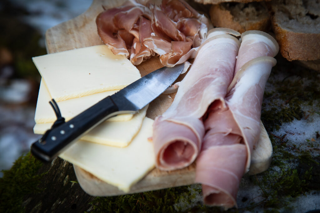 Raclette outdoor au Mont aigoual