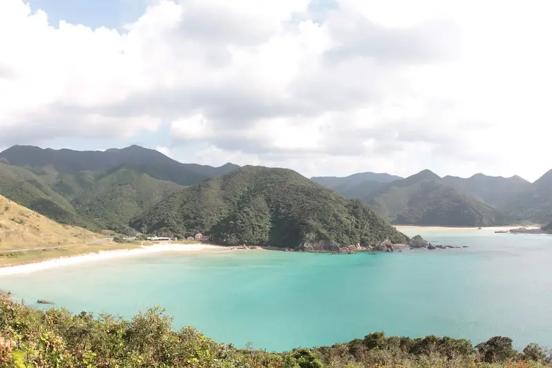 Takahama Beach, sur les îles Goto au Japon