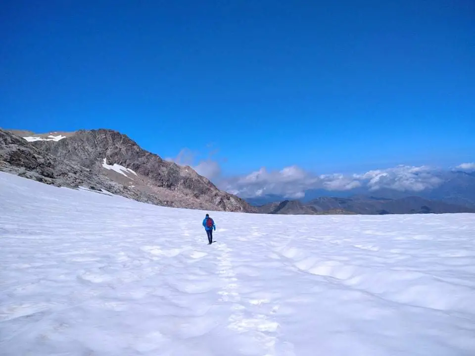 Glacier pic de l'etendard