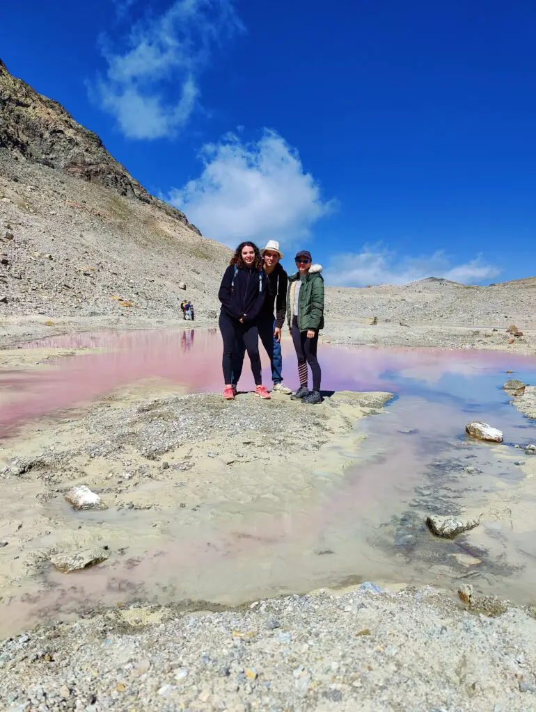 Lac rose Pic de l'Etendard