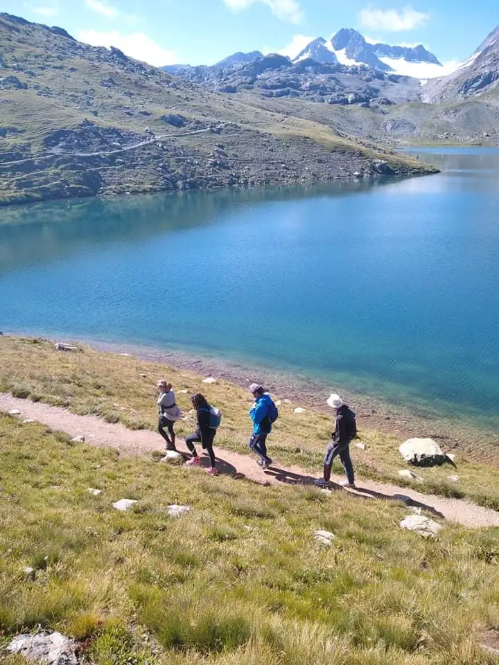 Randonnée des lacs du refuge de l'Etendard