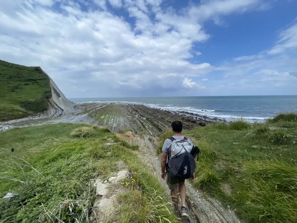 Randonnée sur la côte basque Espagnole