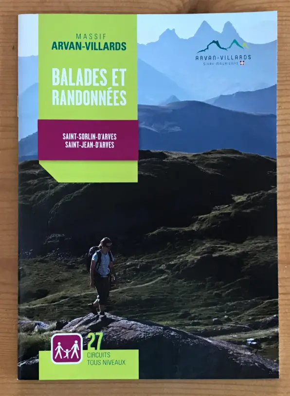 Topo guide de balades et rando Saint Sorlin D'arves