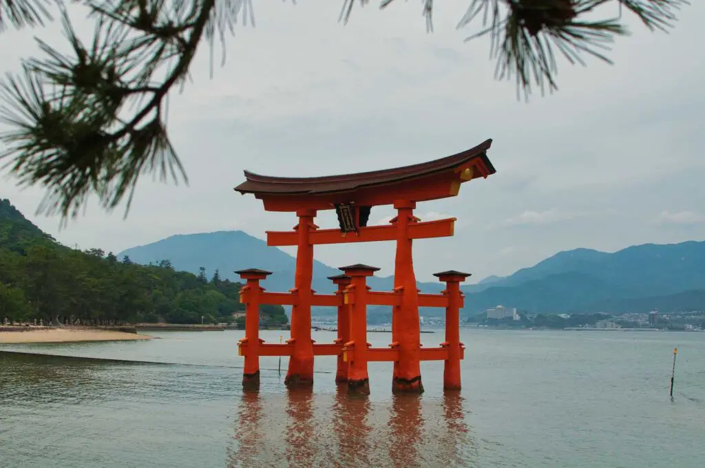 Torii de Miyajima, Japon