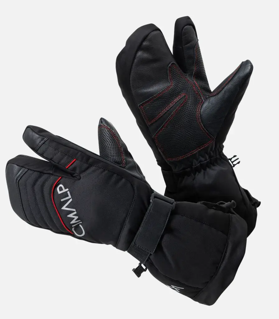 gants 3 doigts grand froid en thinsulate Cimalp