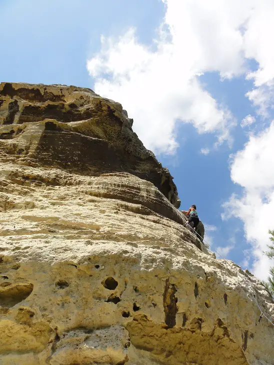 escalade dans les alpilles