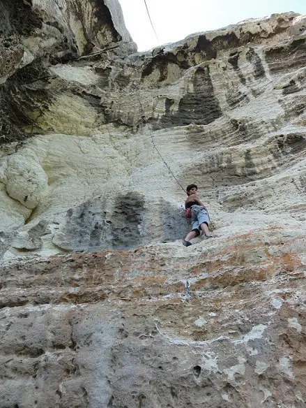 escalade dans les alpilles