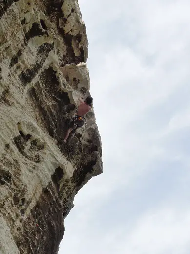 escalade dans les alpilles